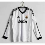 Real Madrid 2012/13 Home Long Sleeves Retro Jersey