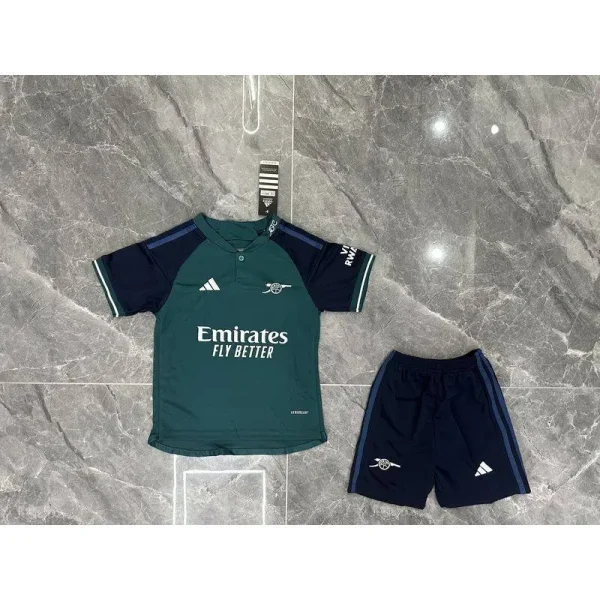 Arsenal 2023/24 Third Kids Jersey And Shorts Kit