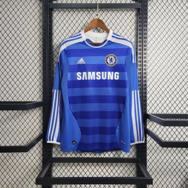 Chelsea 2011/2012 Home Long Sleeves Retro Jersey