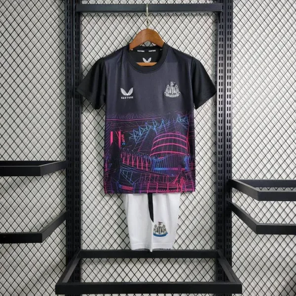 Newcastle United 2023/24 Special Edition Kids Jersey And Shorts Kit