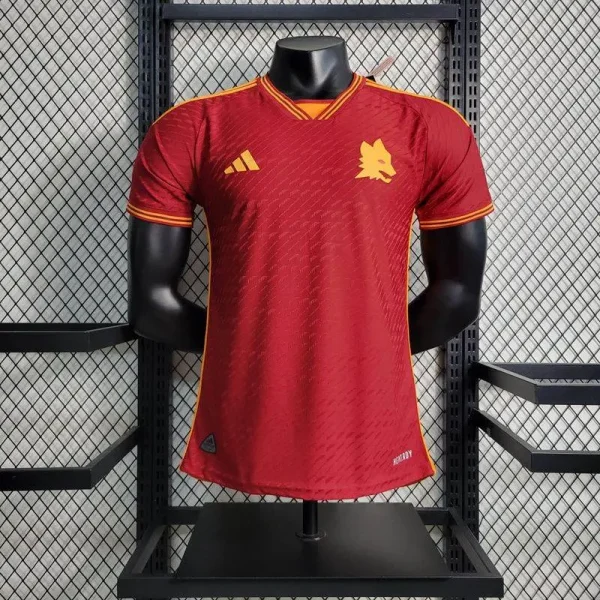 AS Roma 2023/24 Home Player Version Jersey