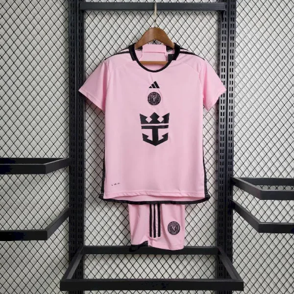Inter Miami 2024/25 Home Kids Jersey And Shorts Kit