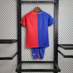 Barcelona 2008/09 Home Kids Jersey And Shorts Kit