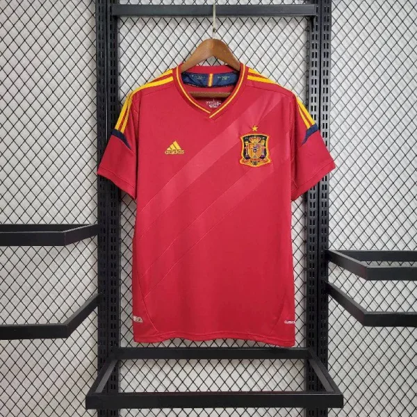 Spain 2012 Home Retro Jersey