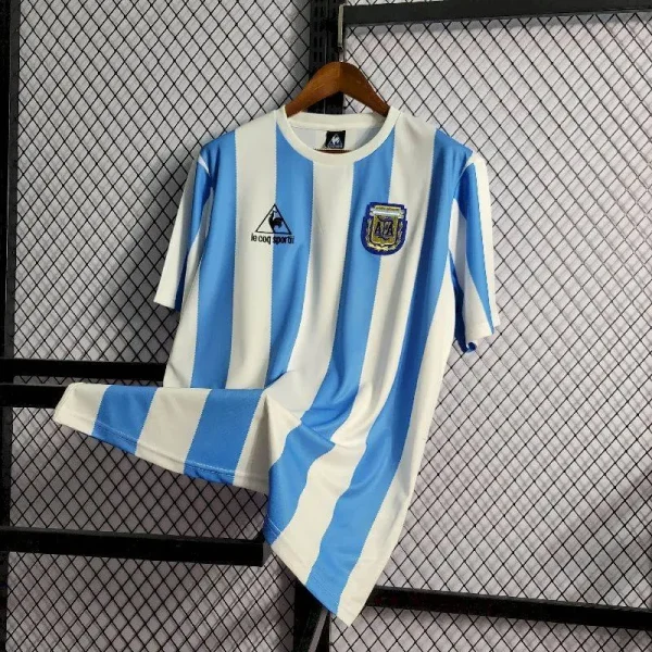 Argentina 1986 World Cup Home Retro Jersey