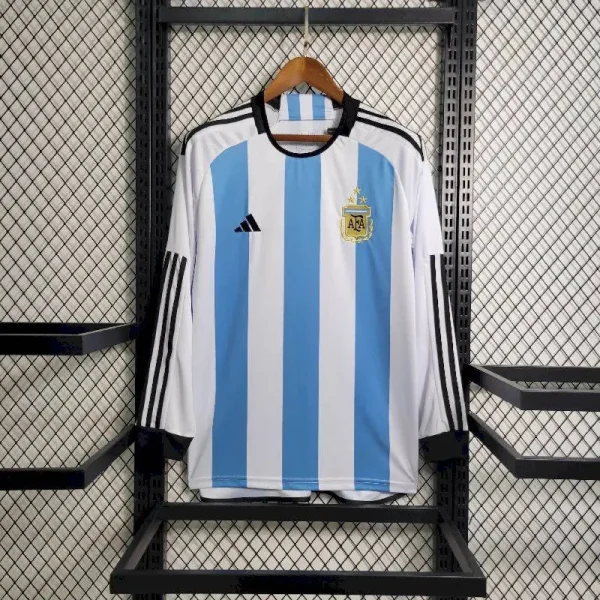 Argentina 2022/23 Home 3-Stars Long Sleeves Jersey