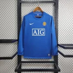 Manchester United 2008/2009 Third Long Sleeves Retro Jersey