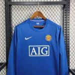 Manchester United 2008/2009 Third Long Sleeves Retro Jersey