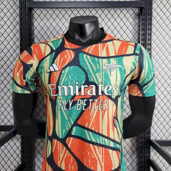 Arsenal 2024/25 Pre-Match Training Player Version Jersey
