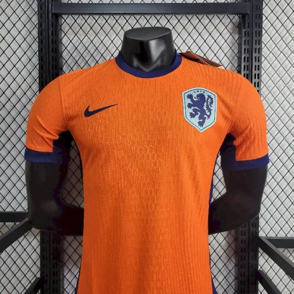 Netherlands 2024/25 Euro Home Player Version Jersey