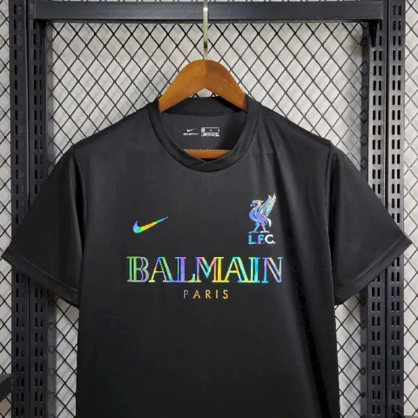 Liverpool 2024/25 Balmain Co-Branded Edition T-shirt