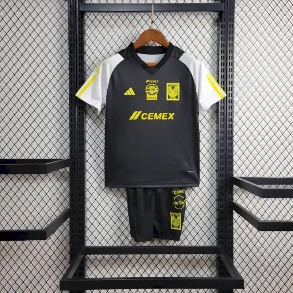 Tigres UANL 2023/24 Pre-Match Kids Jersey And Shorts Kit