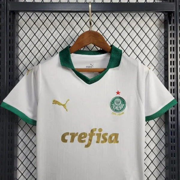 Palmeiras 2024/25 Away Kids Jersey And Shorts Kit