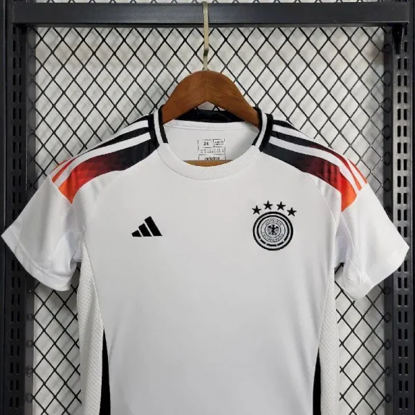 Germany 2024/25 Euro Home Kids Jersey And Shorts Kit