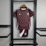 Mexico 2024/25 Home Kids Jersey And Shorts Kit