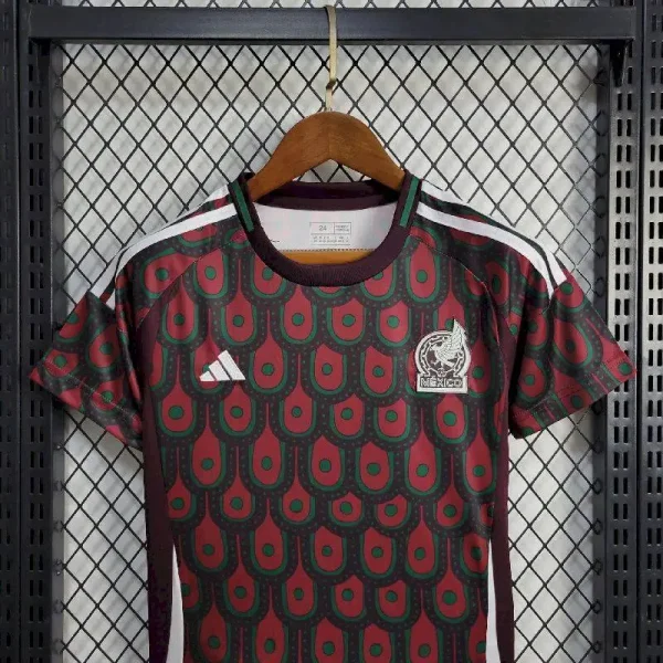 Mexico 2024/25 Home Kids Jersey And Shorts Kit