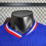 France 2024/25 Euro Home Long Sleeves Player Version Jersey