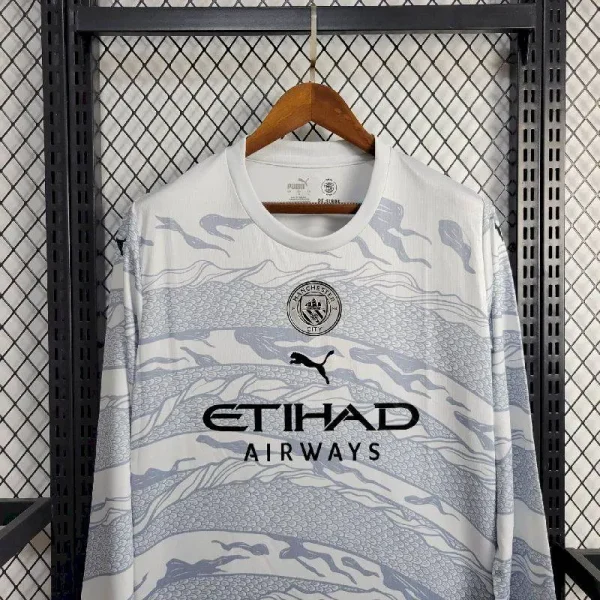 Manchester City 2024/25 Dragon Edition Long Sleeves Jersey